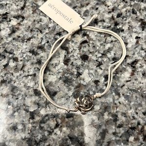 NWT Aeropostale bracelet with floral charm